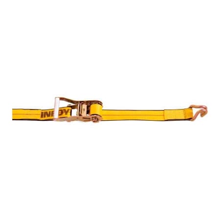 Kinedyne Kinedyne Cargo Control Ratchet Strap 513084 with Wire Hook - 30' x 2" Gold 513084